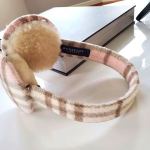 Burberry Nova Check Ear Muffs